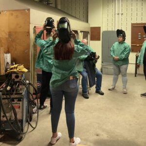 Welding Class Receiving Instruction